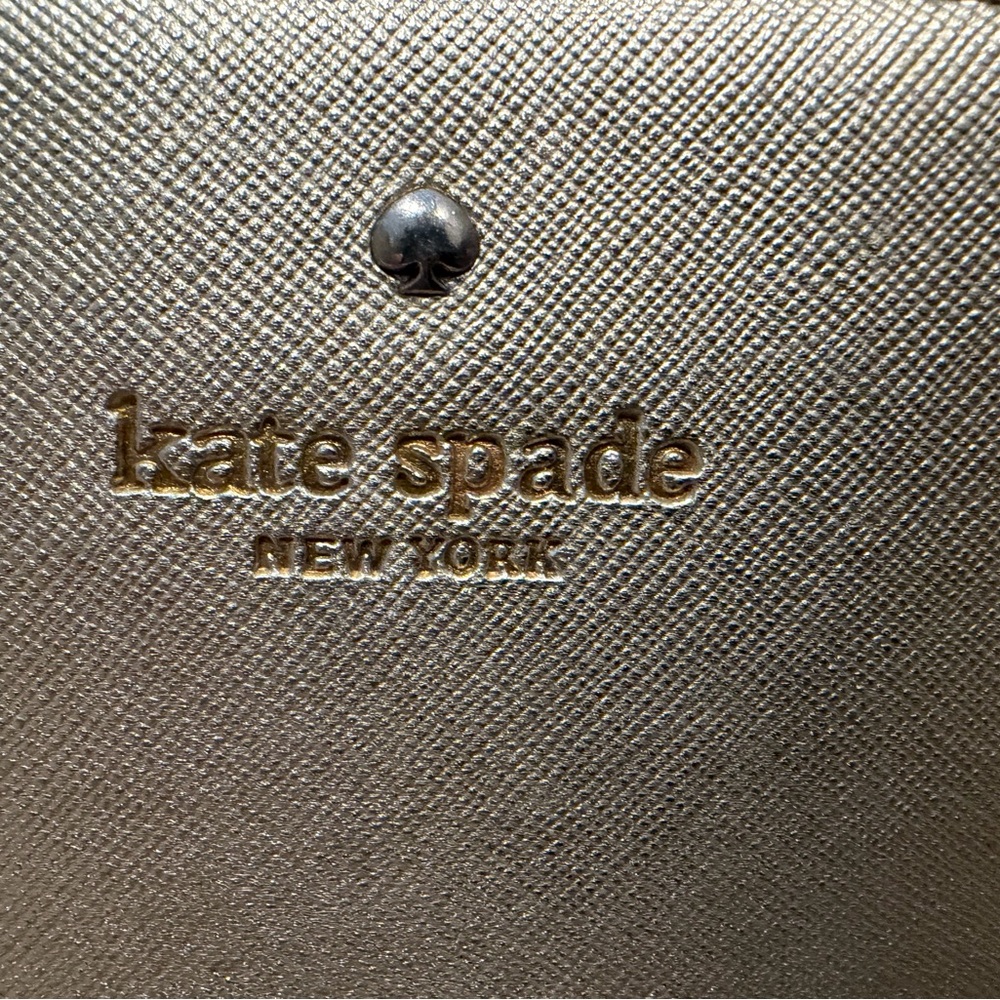 Kate Spade Metallic Gold Crossbody Bag - Picture 4 of 10